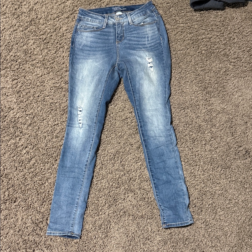 Time and Tru Women's Light Blue Skinny Jeans